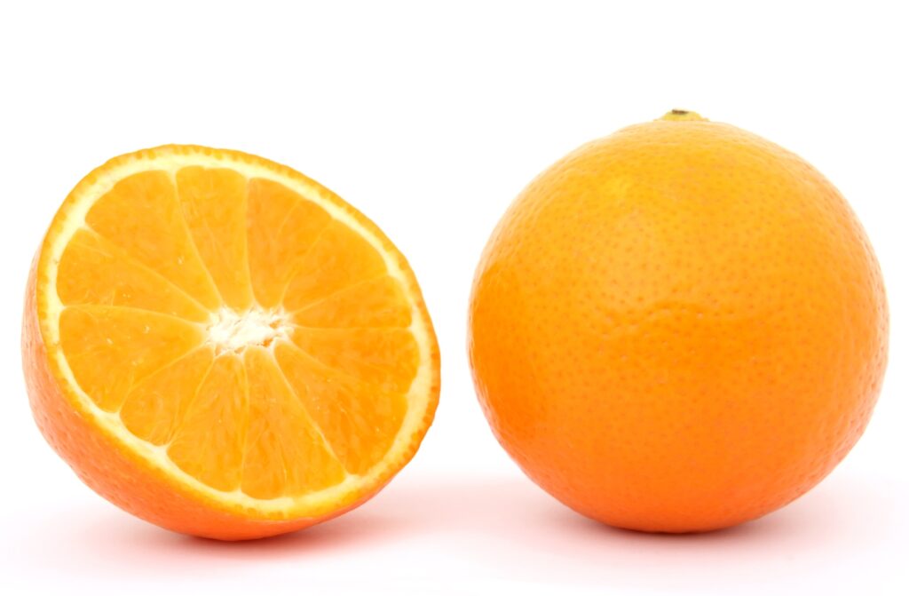 orange for healthy skin