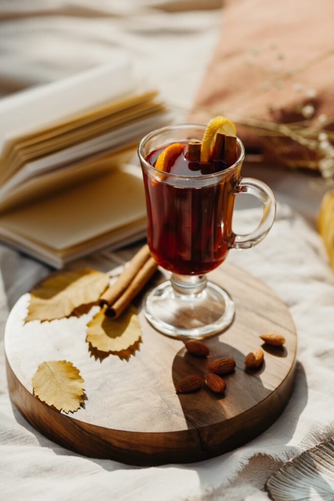 mulled wine winter drink